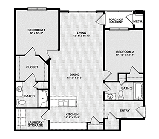 Chestnut Floor Plan
